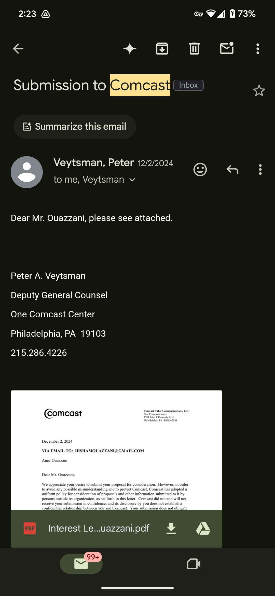 Comcast Offer 1